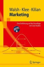 Gianfranco Walsh: Marketing, Buch