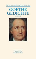 Johann W. von Goethe: Gedichte 1800-1832, Buch