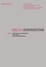 Die geistlichen Kantaten des 1.-27.Trinitatissonntages, Buch