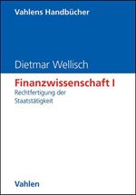 Dietmar Wellisch: Finanzwissenschaft 1, Buch
