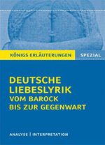 Gudrun Blecken: Deutsche Liebeslyrik vom Barock bis zur Gegenwart., Buch