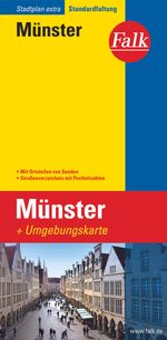Falk Stadtplan Extra - Münster mit Umgebungskarte, Buch