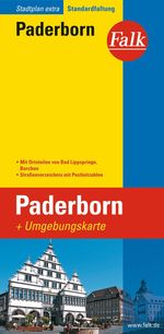 Falk Stadtplan Extra Paderborn mit Umgebungskarte, Buch
