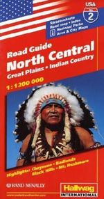 Hallwag USA Road Guide 02. North Central 1 : 1 200 000, Buch