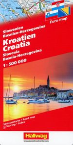 Kroatien / Slowenien / Bosnien-Herzegowina 1 : 500 000, Buch