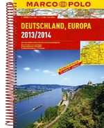 Marco Polo Reiseatlas Deutschland, Europa 2013/2014 1 : 300.000, Buch