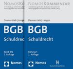 BGB - Schuldrecht. 2 Bände, Buch