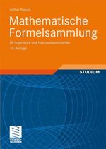 Lothar Papula: Mathematische Formelsammlung, Buch