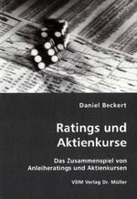 Daniel Beckert: Ratings und Aktienkurse, Buch