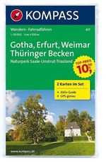Gotha - Erfurt - Weimar - Thüringer Becken - Saale-Unstrut-Triasland 1 : 50 000, Buch