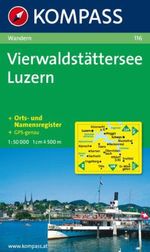 Vierwaldstätter See - Luzern 1 : 50 000, Buch