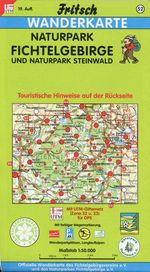 Naturpark Fichtelgebirge, Naturpark Steinwald 1 : 50 000. Fritsch Wanderkarte, Buch