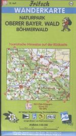 Naturpark Oberer Bayerischer Wald / Böhmerwald 1 : 50 000. Fritsch Wanderkarte, Buch