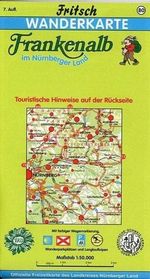 Landkreis Nürnberger Land 1 : 50 000. Fritsch Wanderkarte, Buch