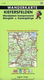 Kiefersfelden, Wendelstein, Kampenwand, Mangfall- und kaisergebirge 1 : 50 000. Fritsch Wanderkarte, Buch
