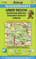 Arber Region 1 : 35 000 / Fritsch Wanderkarte, Buch