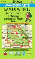 Lamer Winkel 1 : 35 000. Fritsch Wanderkarte, Buch