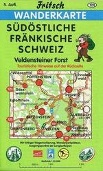 Südöstliche Fränkische Schweiz 1 : 35 000. Fritsch Wanderkarte, Buch