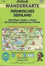 Fränkisches Seenland 1 : 35 000. Fritsch Wanderkarte, Buch