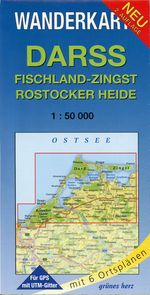 Darß 1 : 50 000 Wanderkarte, Buch