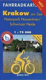 Lutz Gebhardt: Fahrradkarte Krakow am See - Nossentiner/Schwinzer Heide, Buch