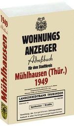 Adressbuch für Mühlhausen in Thüringen 1949, Buch