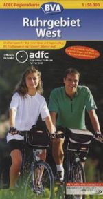 ADFC-Regionalkarte Ruhrgebiet West 1 : 50 000, Buch