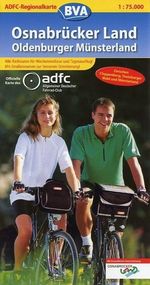 ADFC-Regionalkarte Osnabrücker Land / Oldenburger Münsterland 1 : 75 000, Buch