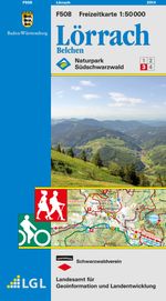 Lörrach. Freizeitkarte 1 : 50 000, Buch