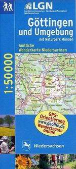 Göttingen und Umgebung mit Naturpark Münden 1 : 50 000. Topographische Karte mit Wanderwegen, Buch