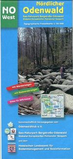 Nördlicher Odenwald West/Ost. 1 : 50 000. Topographische Freizeitkarte NO, Buch