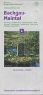 Bachgau-Maintal 1 : 20 000. Topographische Freizeitkarte 1, Buch