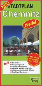 Chemnitz spezial 1 : 20 000. Stadtplan, Buch