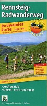 Rennsteig-Radwanderweg 1 : 50 000, Buch