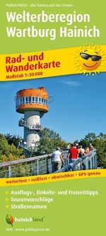 Rad- und Wanderkarte Hainichland, Nationalpark Hainich 1 : 50 000, Buch