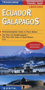 Ecuador - Galapagos 1 : 800 000, Buch