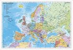 Staaten Europas, politisch 1 : 7 500 000. Wandkarte Kleinformat ohne Metallstäbe, Buch