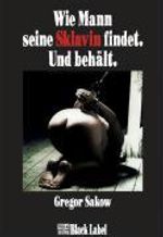 Gregor Sakow: Wie Mann seine Sklavin findet. Und behält., Buch