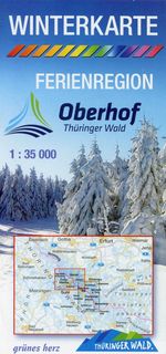 WM Ferienregion Oberhof 1 : 35 000 Winterkarte, Buch
