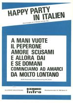 Happy Party in Italien, Noten