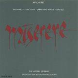 Arvo Pärt (geb. 1935): Miserere, LP
