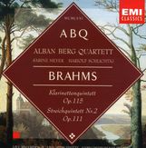 Johannes Brahms (1833-1897): Klarinettenquintett op.115, CD