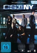 CSI New York Season 1, 6 DVDs