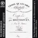 Ludwig van Beethoven (1770-1827): Streichquartette nach den Klaviersonaten Nr.1-3, CD