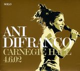 Ani DiFranco: Carnegie Hall 4.6.02, CD