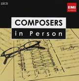 Composers in Person - Komponisten dirigieren & spielen, 22 CDs