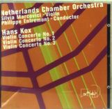 Hans Kox (geb. 1930): Violinkonzerte Nr.1-3, CD