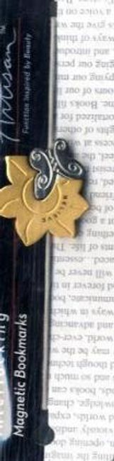 Artisan Bookmarks - Blume / Schmetterling, Div.