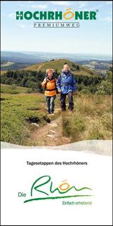 Hochrhöner Premiumweg Wanderführer, Buch