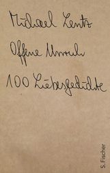 Michael Lentz: Offene Unruh, Buch